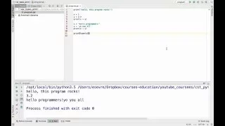 04 - Python Variables Types and Print