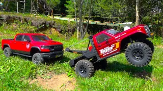 I NEED a RESCUE! RC TOPIA Finally Gets a Tow Truck | Cross RC EMO X3 | RC ADVENTURES