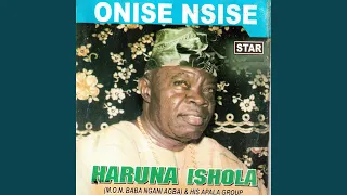Onise Nsise Ole Sun O Nsebi Oba 