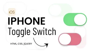 How to make toggle switch using CSS jQuery toggle button 2021