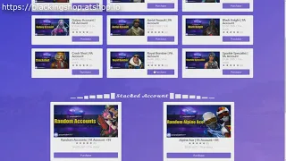 BUYING ACCOUNT WITH SKINS ON BEST FORTNITE SHOP ATSHOP IO a VERIFIED PAYPAL