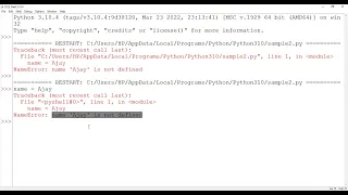 Python Lecture 05 Variables in Python