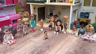 Lilly milly ki kahani/ sabne khela aais pais / barbie doll cartoon hindi kahaniyan/ the barbie task 