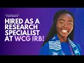 Abari was hired as a Research Specialist at WCG IRB