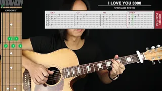 I Love You 3000 Guitar Cover Stephanie Poetri 🎸|Tabs + Chords|