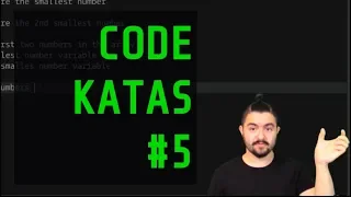 Code Katas - Solving Code Wars Katas and Talking Through My Process