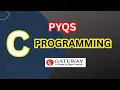 PYQ C PROGRAMMING GATE CSE C PROGRAMMING UGC NET C PROGRAMMING GATE CSE 2003 CSE PYQ GATEWAY