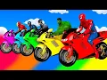 Download Lagu TRANSPORTING PIXAR CARS \u0026 FRUITS WITH COLORED \u0026 JOHN DEERE vs CLAAS vs TRACTORS - BeamNG.drive #983