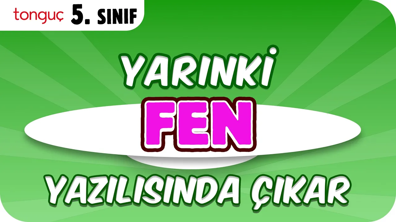 YARINKİ FEN YAZILISINDA ÇIKAR❗ ✍🏻 5.Sınıf 1. Dönem 2. Yazılı #2026