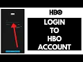 HBO Login 2021 How To Login To HBO Account HBO App Tutorial