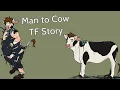 Man to Cow Transformation Story Voice Text