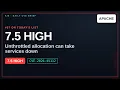 Apache Thrift Can Let Requests Drain Your Service CVE-2026-45112