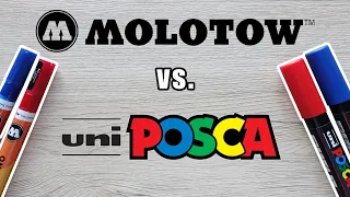WHICH PAINT MARKER IS THE BEST Molotow vs Uniposca