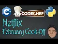Netflix codechef solutions February Cook-Off codechef solutions CPP Rapid coders