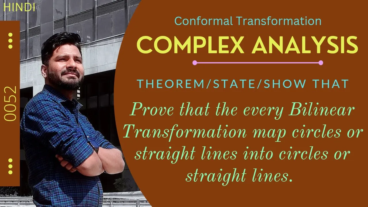 Prove every Bilinear Transformation map circles or straight lines into circles or straight lines.