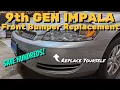 2006-2016 9th Gen Front Bumper Cover Replacement
