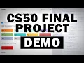 CS50 MY FINAL PROJECT - DEMO
