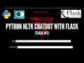Python NLTK Chatbot with Flask -