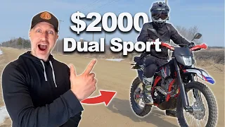 X-Pro Templar 250 First Ride - 2000 Dollar Dual Sport Bargain