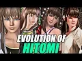 Evolution of Hitomi from Dead Or Alive 2001-2019