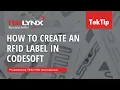 How to Create an RFID Label in CODESOFT