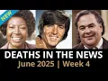 Download Lagu Who Died This Week | June 2025 #4 Celebrity Deaths \u0026 More