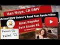 ACTUAL TEST ROUTE Van Nuys DMV Behind The Wheel Driver s License Training Education Course