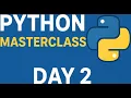 DAY 2 OPERATORS IN PYTHON