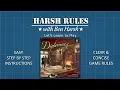 Harsh Rules - Let s Learn to Play Diplomacy