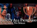 Baldurs Gate 3 - How to Rescue All prisoners from Moonrise Towers No Combat Tieflings and Gnomes