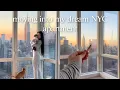 moving into my DREAM NYC high-rise apartment empty apt tour moving vlog