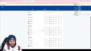 FlightReacts Current NFL Standings AFC NFC November 23 2025
