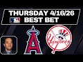 Angels at Yankees 26 MLB Best Bets MLB Picks and Predictions - Robert Ferringo DocSports