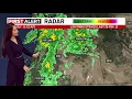 Monday morning weather forecast