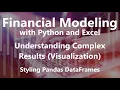 Styling Pandas DataFrames - Understanding Complex Results