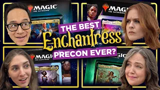 Which Enchantress Precon is STRONGEST? | Extra Turns 76 | Magic Gathering Commander MTG EDH Gameplay