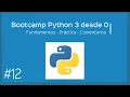 Bootcamp Python 3 - Fundamentos