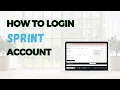 Login Sprint Account