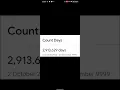 Only 2 913 629 Day s To Go Until December 31st 9999 Countdown To December 31st 9999
