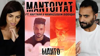 raftaar x nawazuddin siddiqui mantoiyat manto song reaction