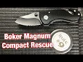 Boker Magnum Conpact Rescue Knife Review