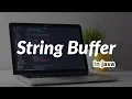 String Buffer in Java ICSE Class 10