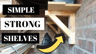 Making simple gallow shelf brackets woodworking basics