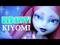 Repaint Kiyomi Monster High Haunted Doll Ooak Custom
