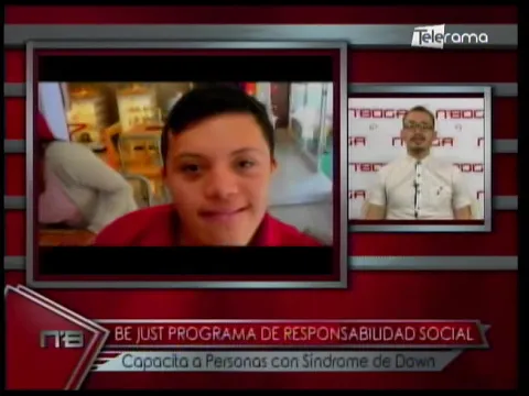 Be Just Programa de responsabilidad social capacita a personas con síndrome de Down