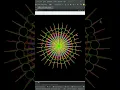 Python Turtle Fun Create a Mesmerizing Rainbow Circle with Lines