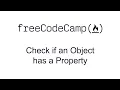 Check if an Object has a Property - Basic Data Structures