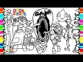 The Amazing Digital Circus Episode 3 Coloring Page How to Color New Characters from Digital Circus