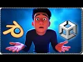 How to EXPORT 3D MODELS from BLENDER to UNITY 6 2025