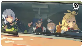 Piper S Crazy Driving Car Chase Scene Cutscene Zenless Zone Zero 1 4 